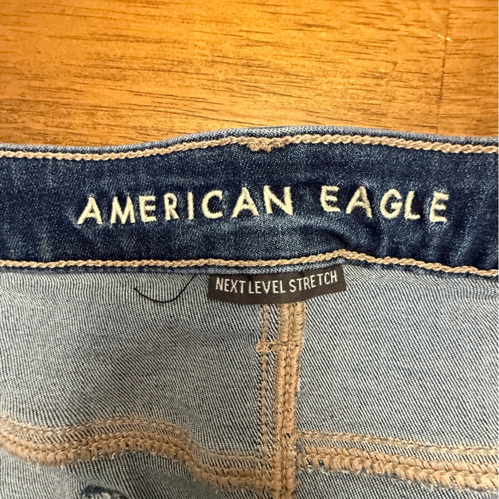 American Eagle Outfitters Next Level Stretch Skinny Bermuda Shorts - Picture 2 of 9